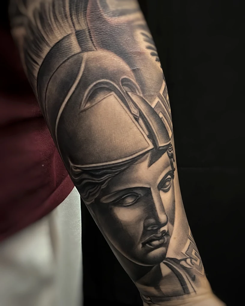 Black & Grey Realism Tattoos